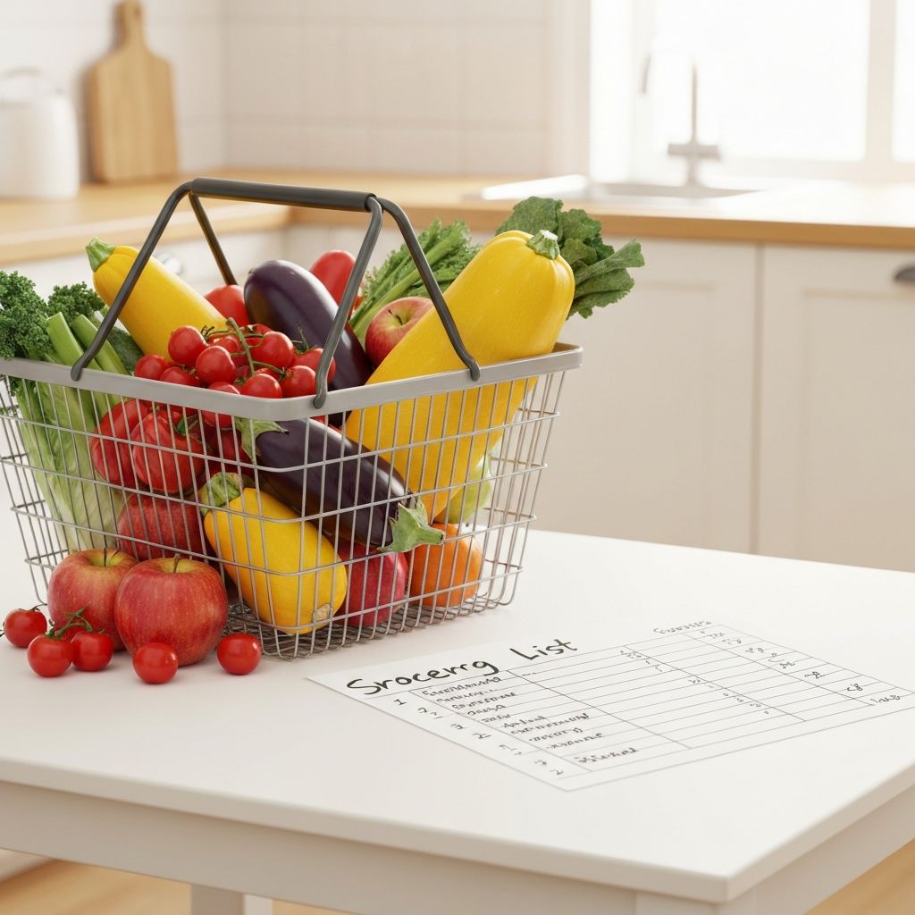 Пазаруване в магазина с организиран список